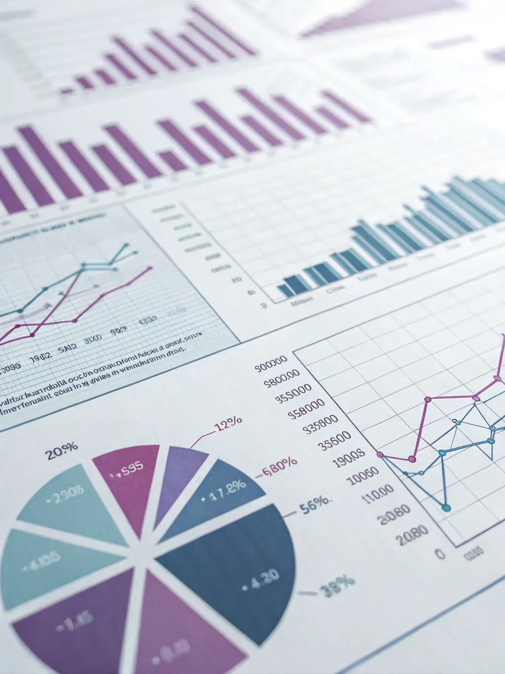 A visually appealing graph or chart generated by Ali Global Solutions' advanced analytics tool, illustrating a clear trend or insight for a business.